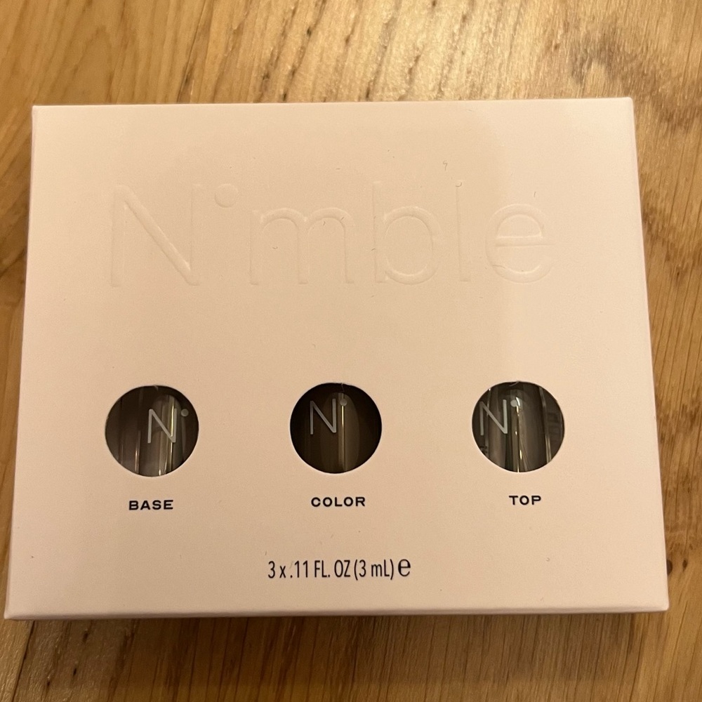 Nimble nail polishes, sealed never used